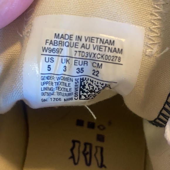 Converse Chuck Taylor Like New W5/M3 - Picture 5 of 5